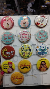 Broaches And Pins- Betiwale, Ladkewale Team Return Gifts, Wedding Gifts, South Indian Hindu Wedding, Mehndi/Shaadi/Barat Wedding Favor